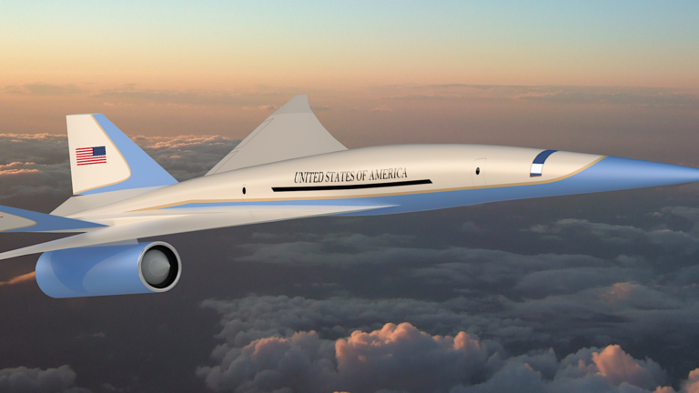 Así será el nuevo Air Force One: el jet presidencial supersónico