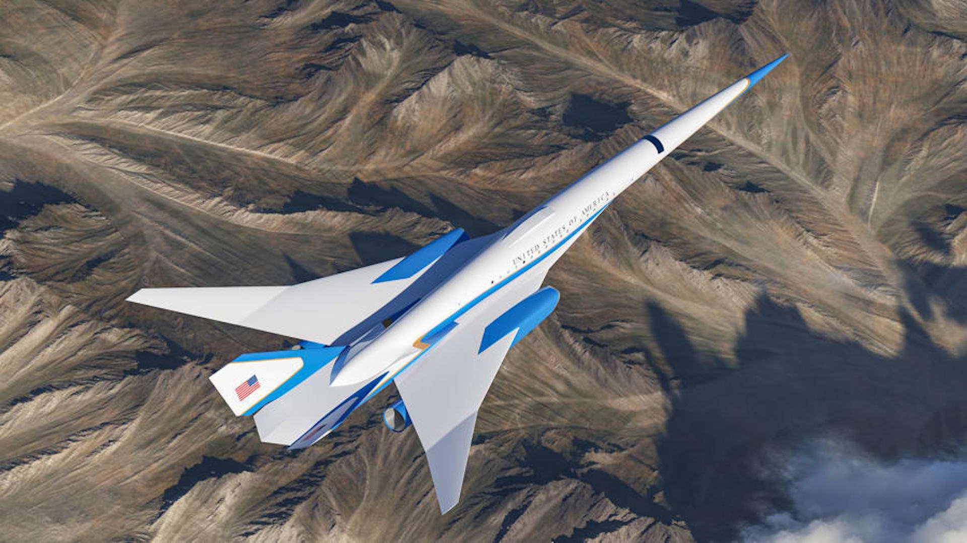 Así será el nuevo Air Force One el jet presidencial supersónico