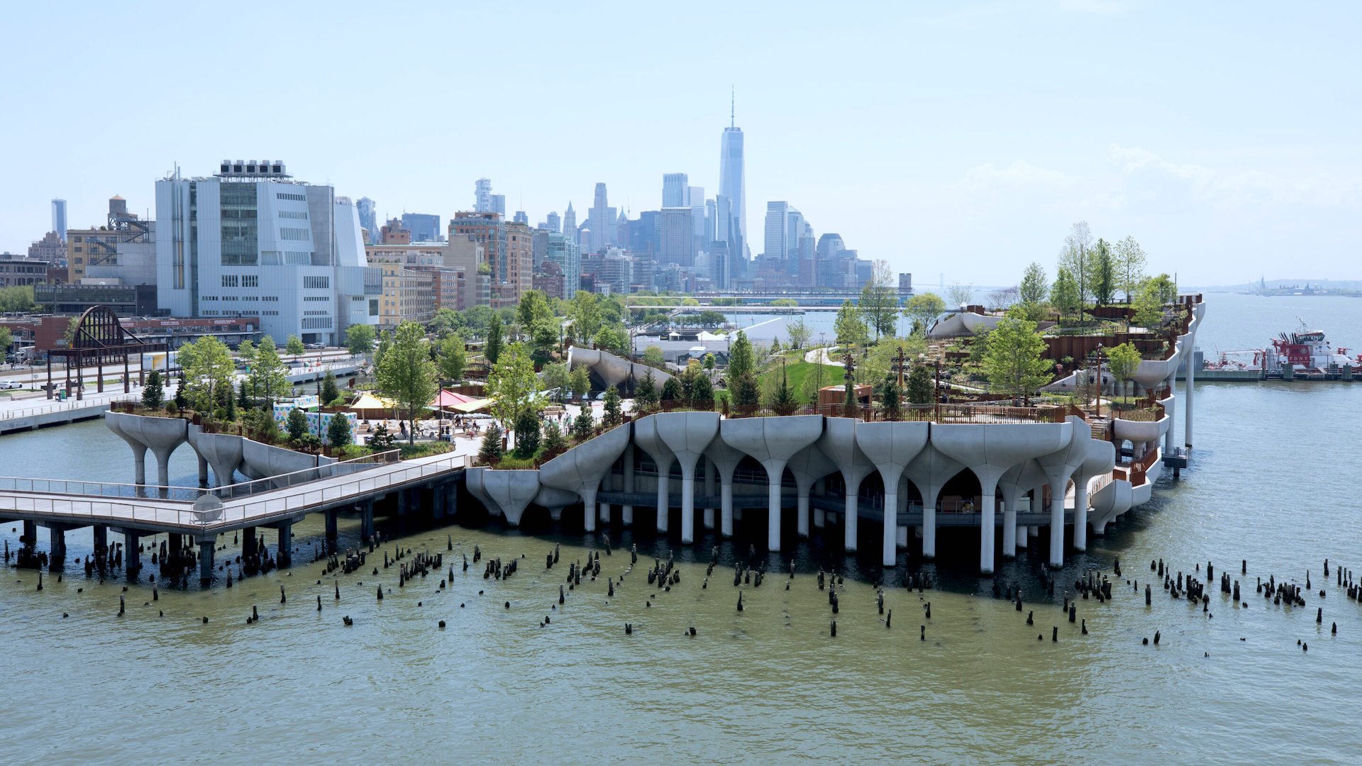 Abrió el nuevo parque en New York: Little Island ¿Cómo reservar tickets?