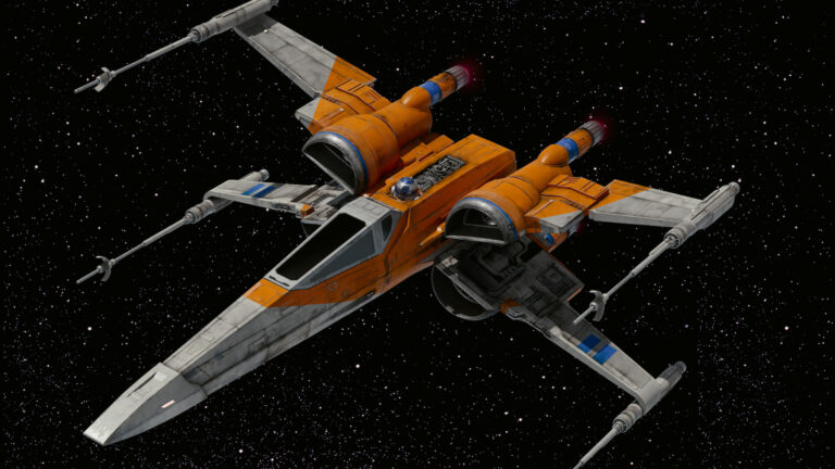 Star Wars llega al museo Smithsonian con una nave X-Wing