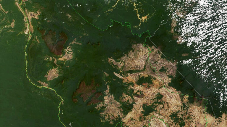 Venezuela: así se ve el Parque Nacional Canaima desde el espacio