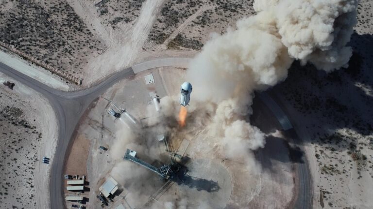 Transmisión en vivo del lanzamiento de New Shepard: Jeff Bezos viaja al espacio