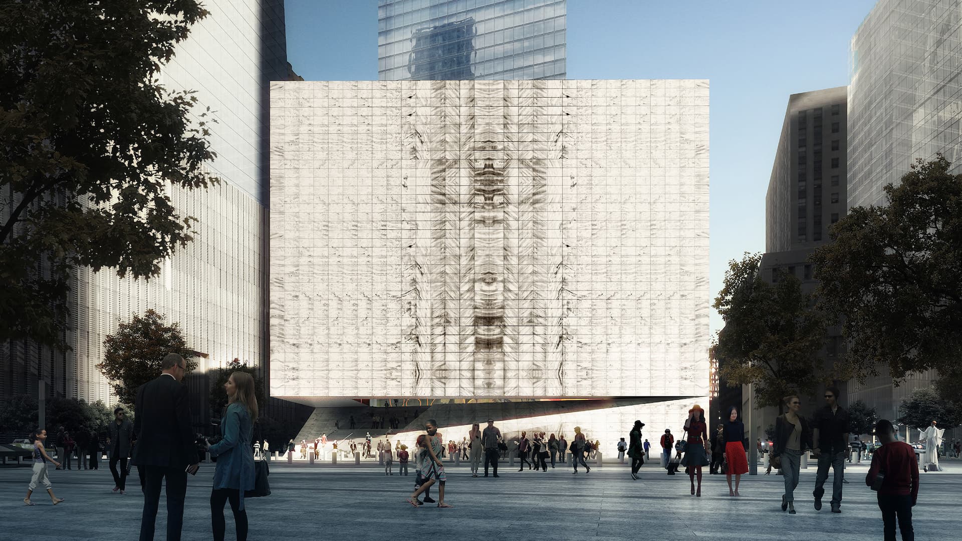 Así será el centro de artes frente al One World Trade Center: imágenes