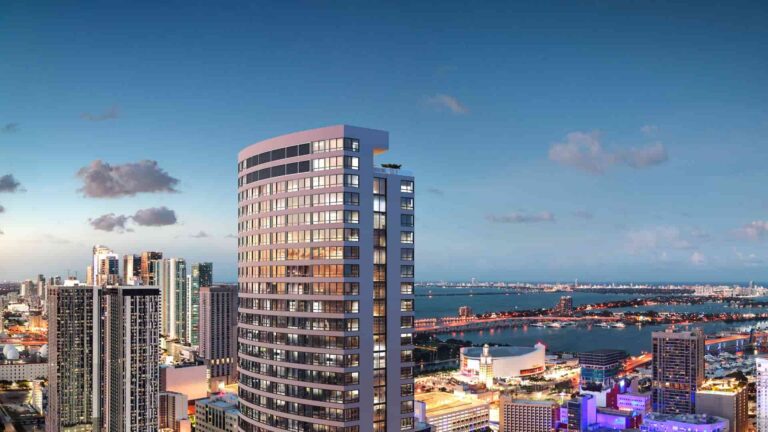Así será District 225: la primera torre de lujo de Miami con servicio Airbnb