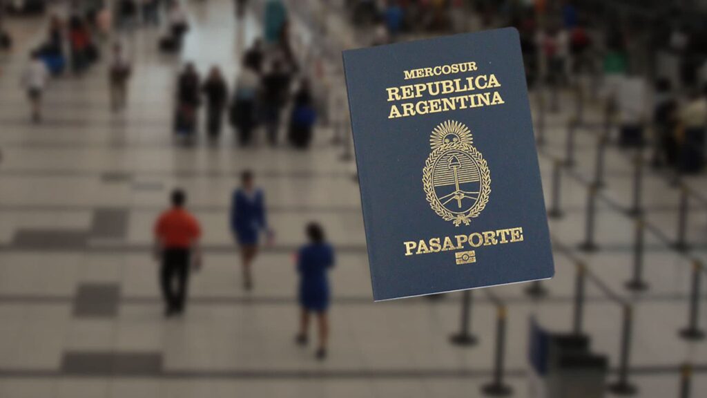 El Pasaporte De Argentina Ocupa El Puesto 20 A Nivel Mundial   Pasaporte Argentina 15102021j 2 1024x576 