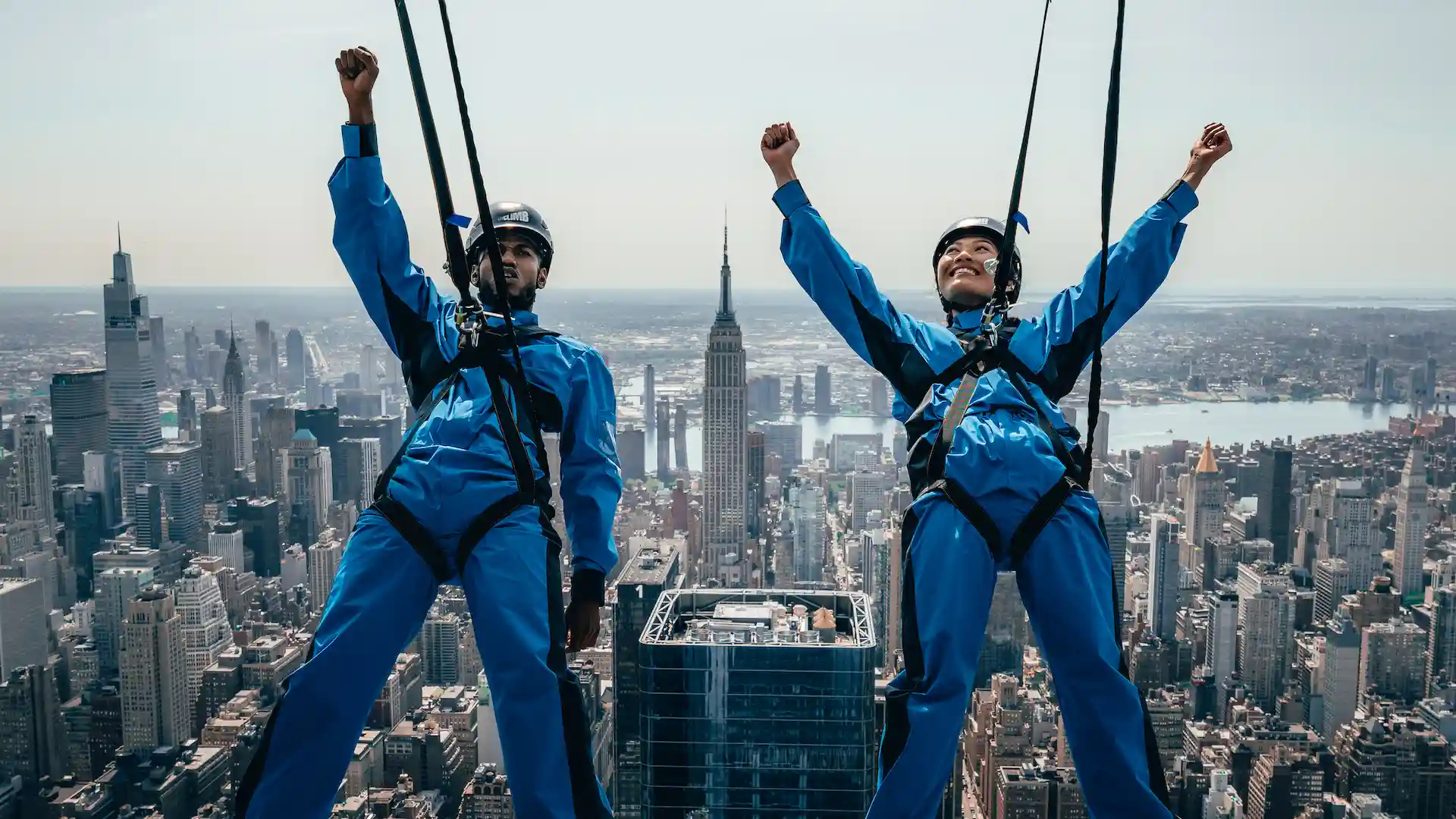 City Climb, la nueva experiencia en Nueva York: escalar The Edge