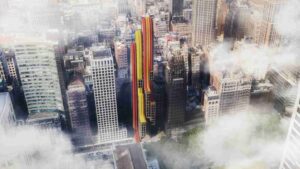 El nuevo rascacielos en Nueva York cubierto de flores de colores: Lilly Tower