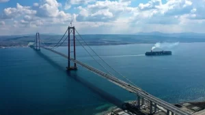 Así es el nuevo puente colgante en Turquía: el más largo del mundo