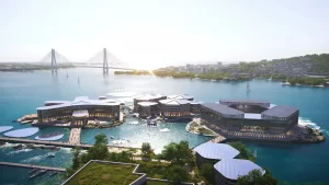 Las nuevas imágenes de Oceanix: la ciudad flotante en Corea del Sur