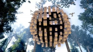 The Biosphere: así será la habitación que estará en la copa de un árbol