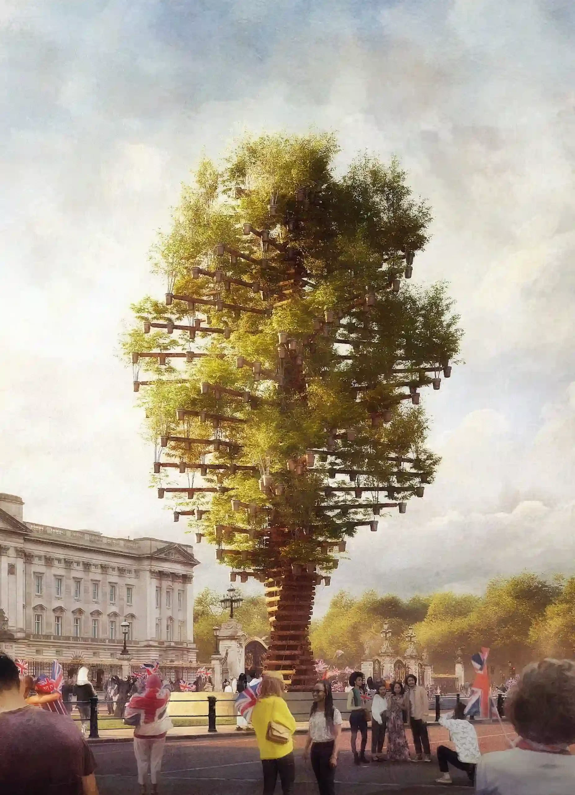 Nueva atracción de Londres en 2022: una escultura frente a Buckingham