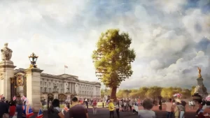 La nueva atracción de Londres en 2022: una escultura frente a Buckingham