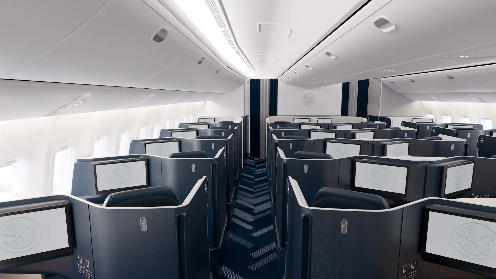 Así son los nuevos asientos en Business de Air France