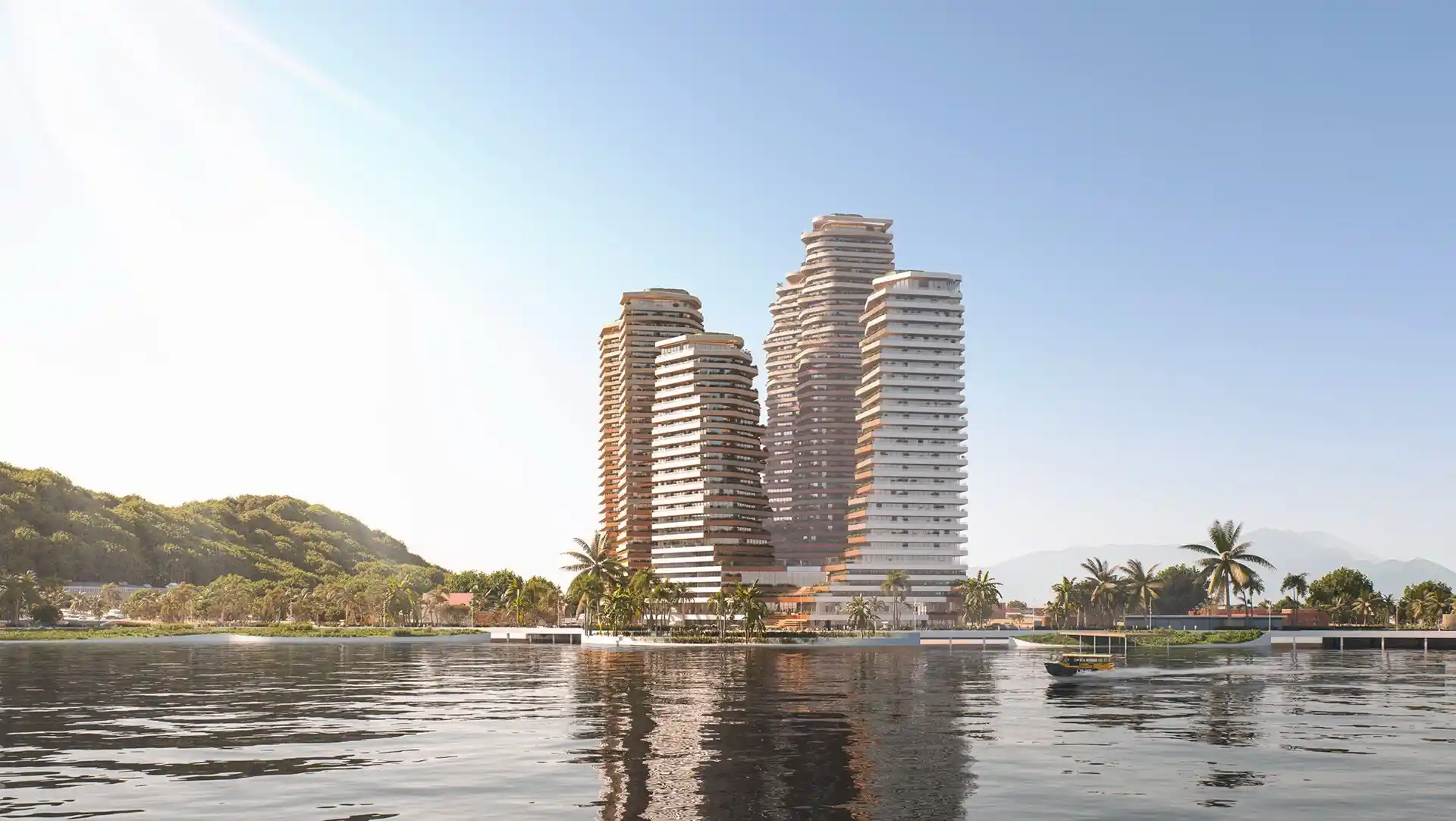 Así es The Hills, las nuevas torres que se construyen en Guayaquil, Ecuador
