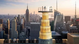 Así quedará el renovado mirador del Rockefeller Center en Nueva York