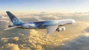 Así es el nuevo avión ecológico de Boeing: 777 ecoDemostrator 2022