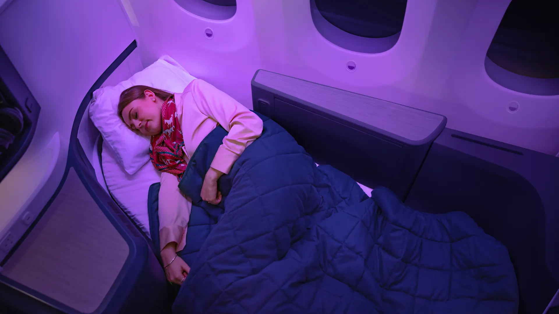 Los nuevos asientos de Air New Zealand para dormir en Turista y Business