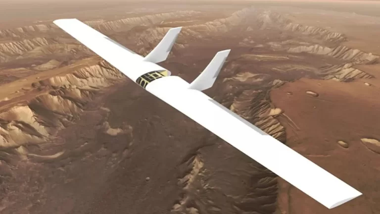 Así será el primer avión que volará en Marte
