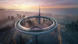 Downtown Circle: así será la ciudad flotante en Dubái alrededor del Burj Khalifa