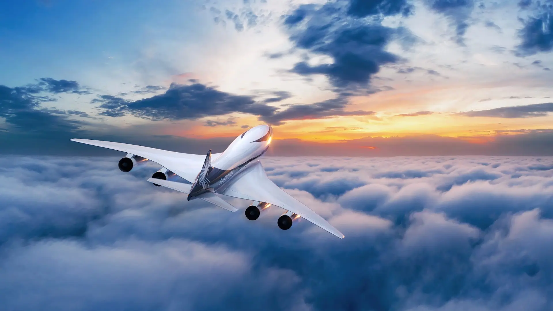 Así serán los aviones supersónicos de American Airlines by Boom Supersonic