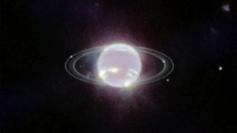 Las nuevas imágenes de Neptuno por el telescopio James Webb