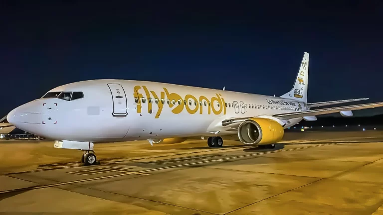 La aerolínea Flybondi sumó un octavo avión a su flota en Argentina