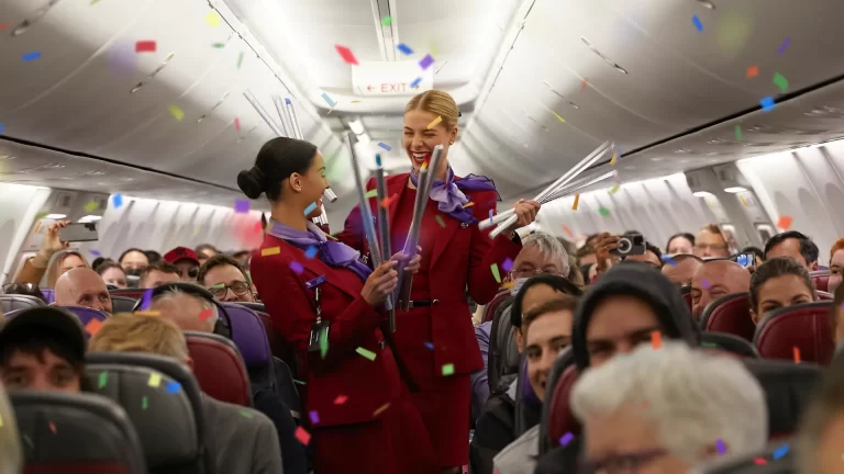 La aerolínea Virgin Australia sortea premios para quienes elijan el asiento del medio