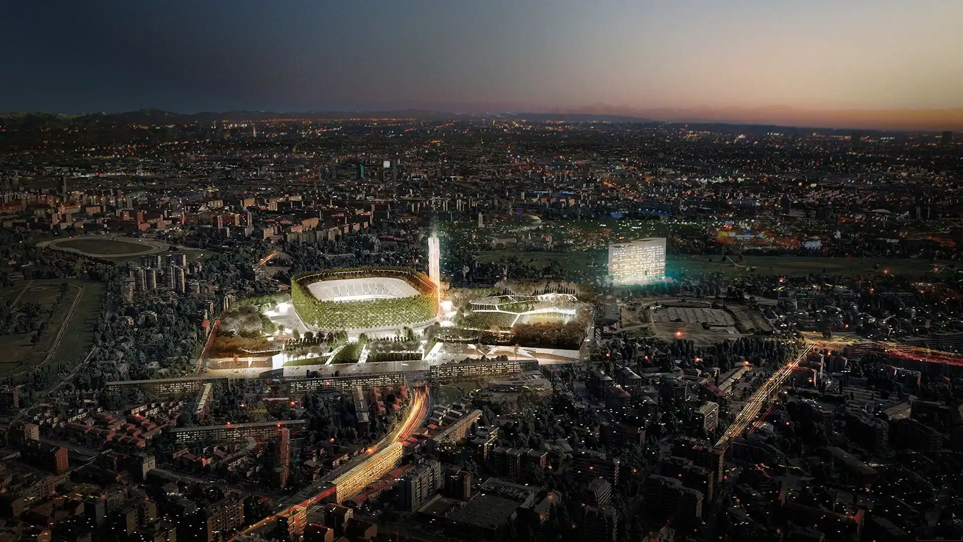 Así será el nuevo estadio de fútbol de Milán: un video para conocerlo