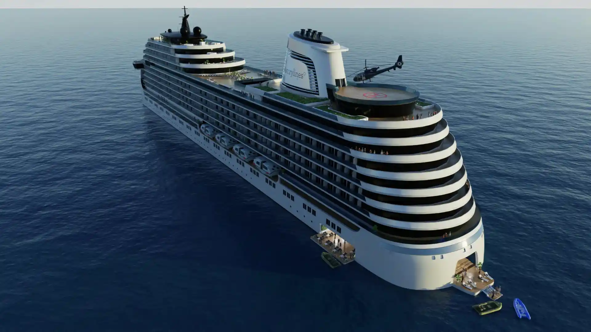 Cómo será será el nuevo crucero de lujo The MV Narrative