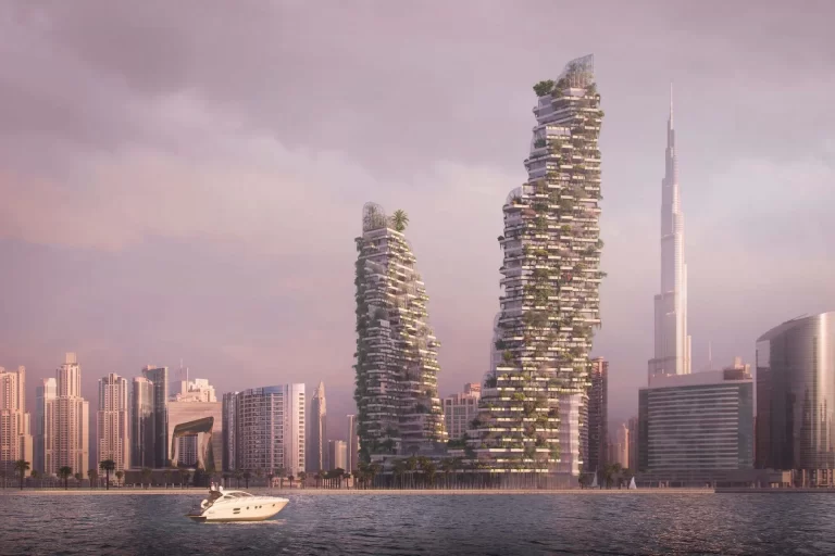 Así serán los nuevos rascacielos de Dubái con forma de bosques verticales