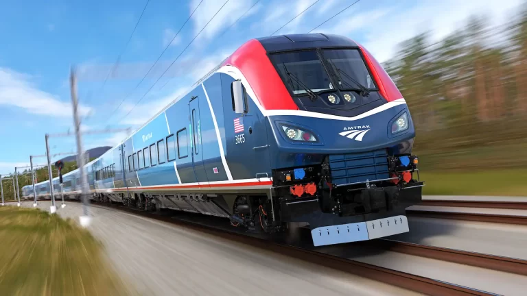 Amtrak Airo: los nuevos trenes para viajar por Estados Unidos. Imágenes