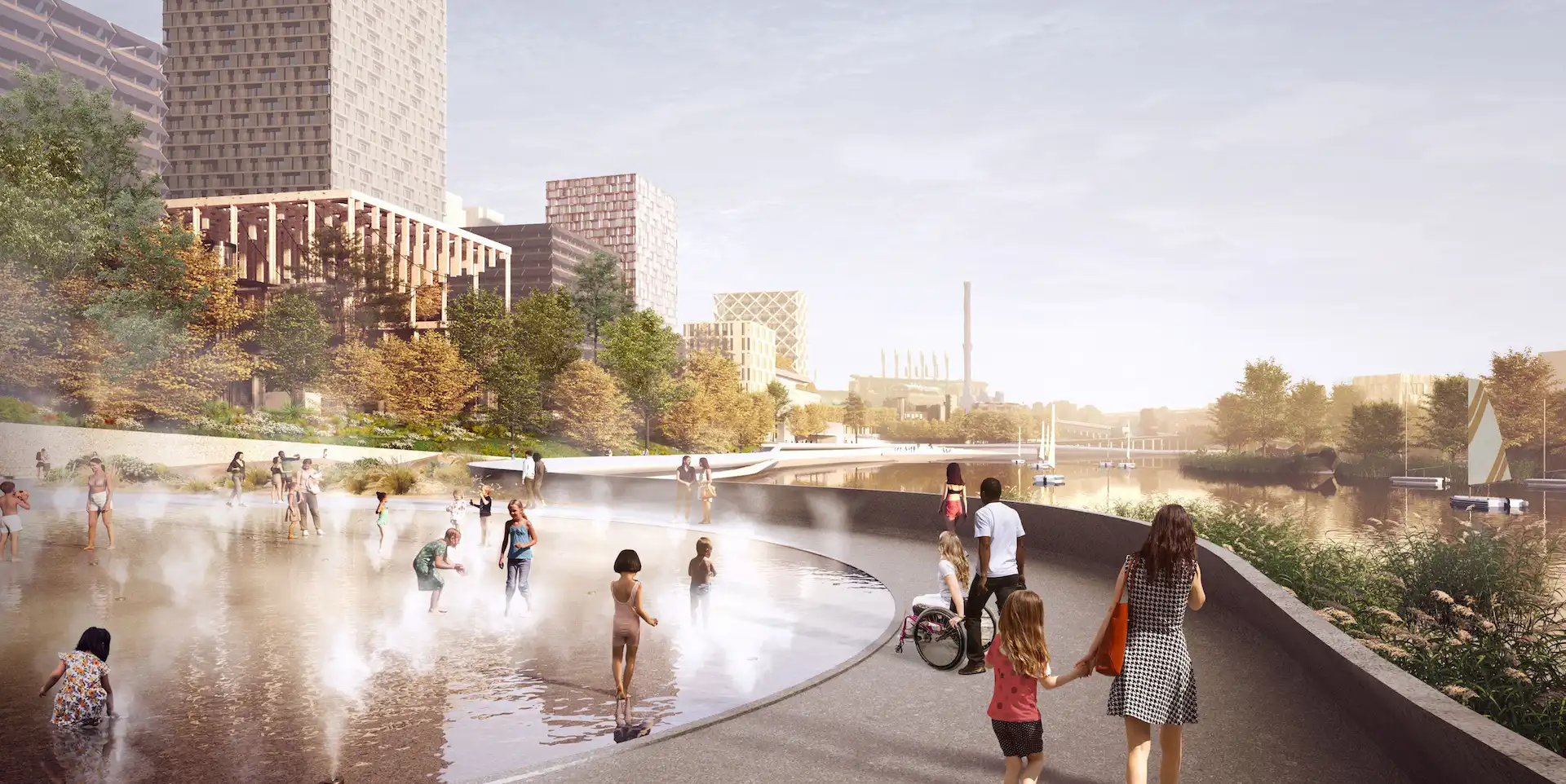 Así será la ciudad del futuro en Cleveland: Cuyahoga Riverfront
