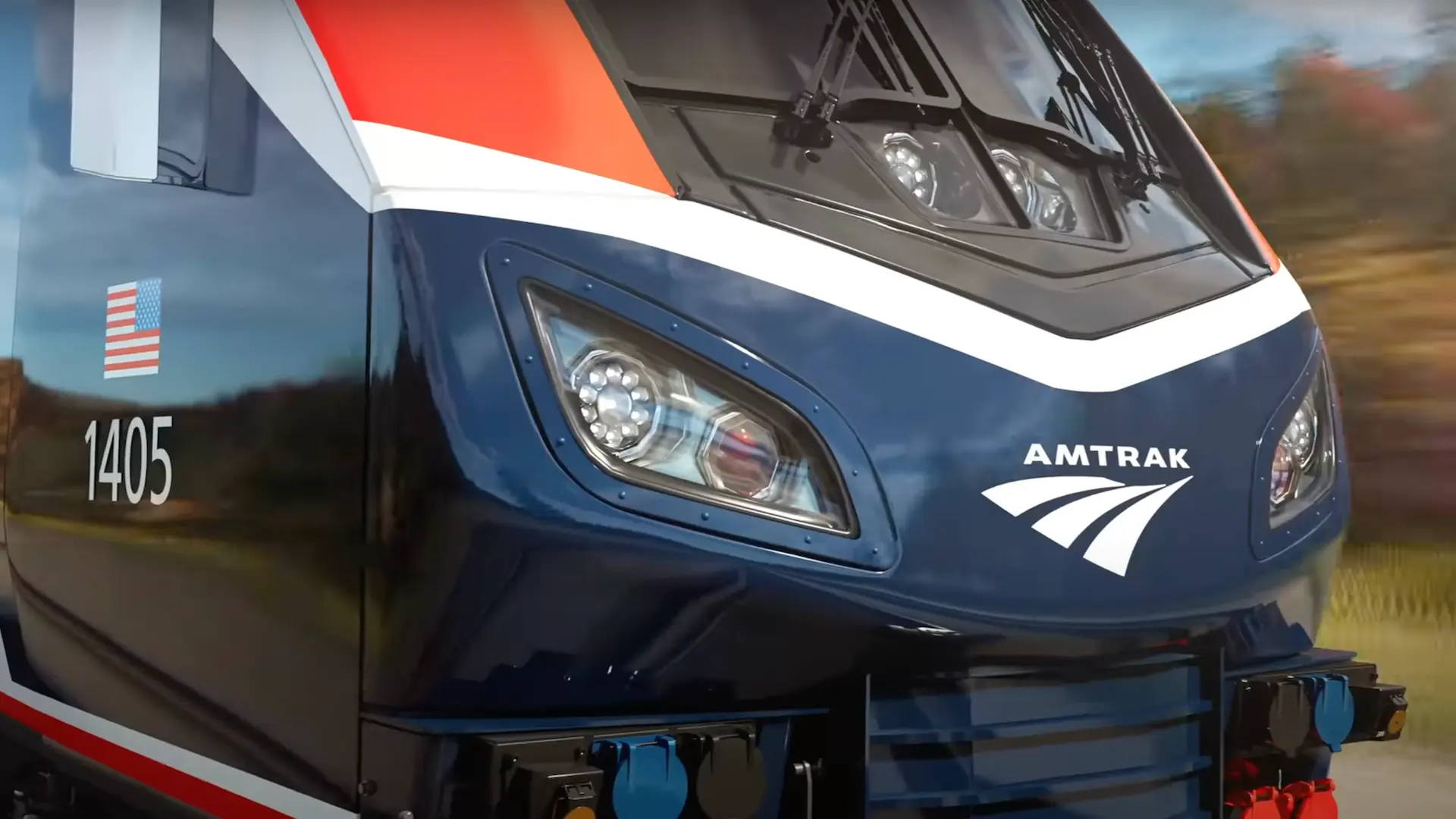 Así es el nuevo tren rápido Amtrak Airo para viajar por Estados Unidos