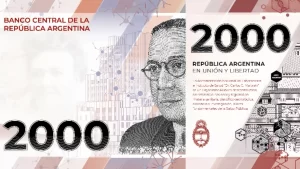 Argentina tiene un nuevo billete de 2000 pesos o 10 dólares: cómo es