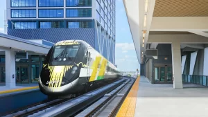 Ya están los trenes para viajar entre Miami y Orlando