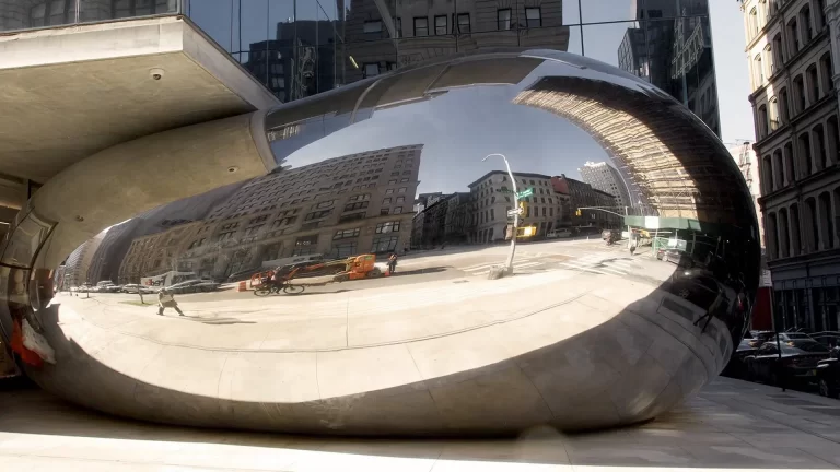 The Bean: la famosa escultura de Chicago ahora en Nueva York