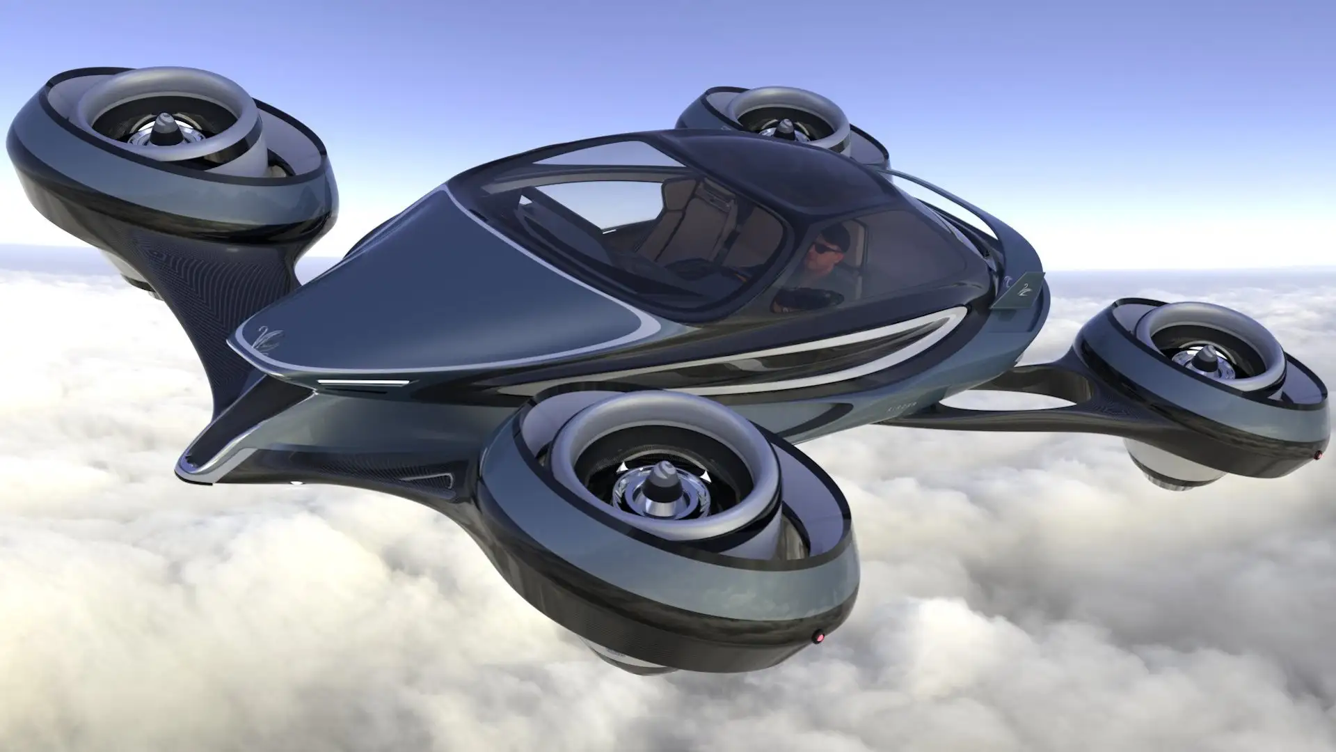 Así es Aircar, el nuevo auto volador que alcanzará los 750 km/h