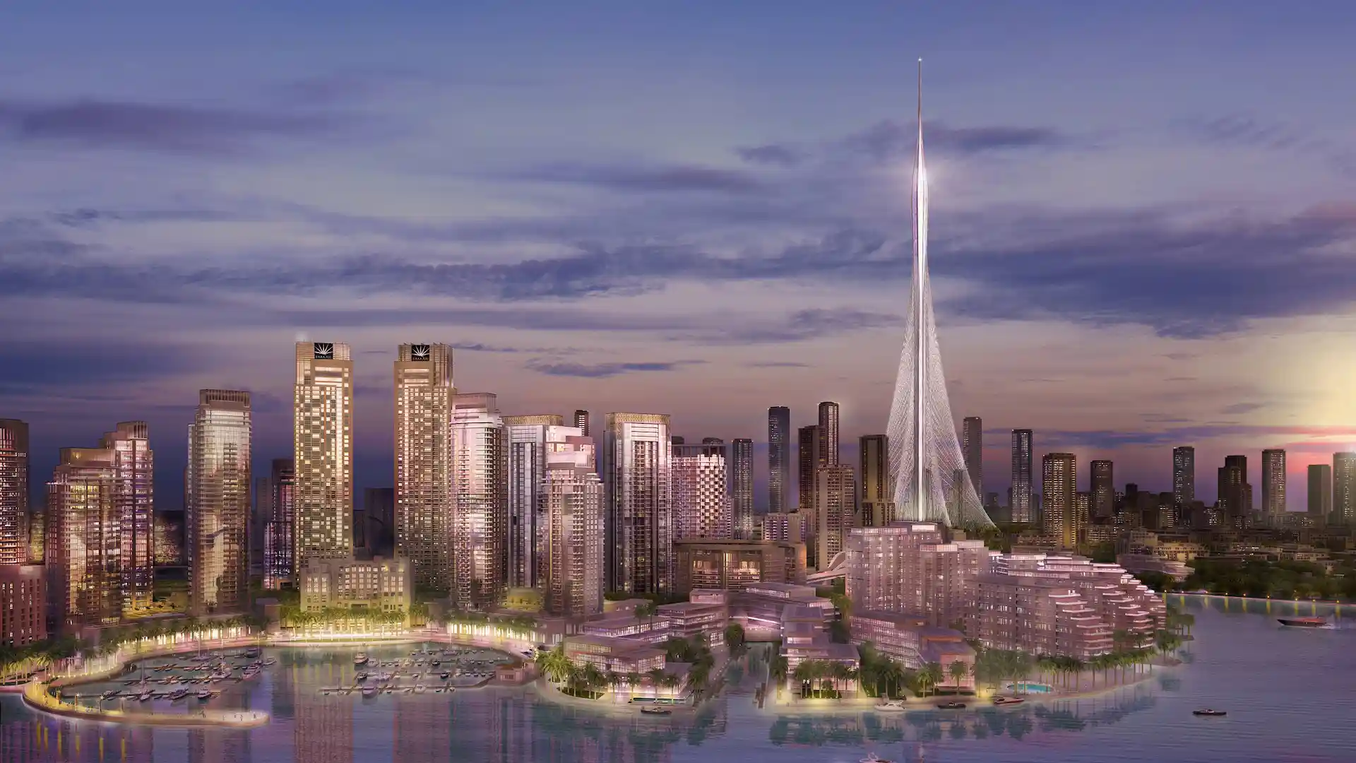 Así será Dubai Creek Tower en imágenes: el nuevo rascacielos más alto del mundo