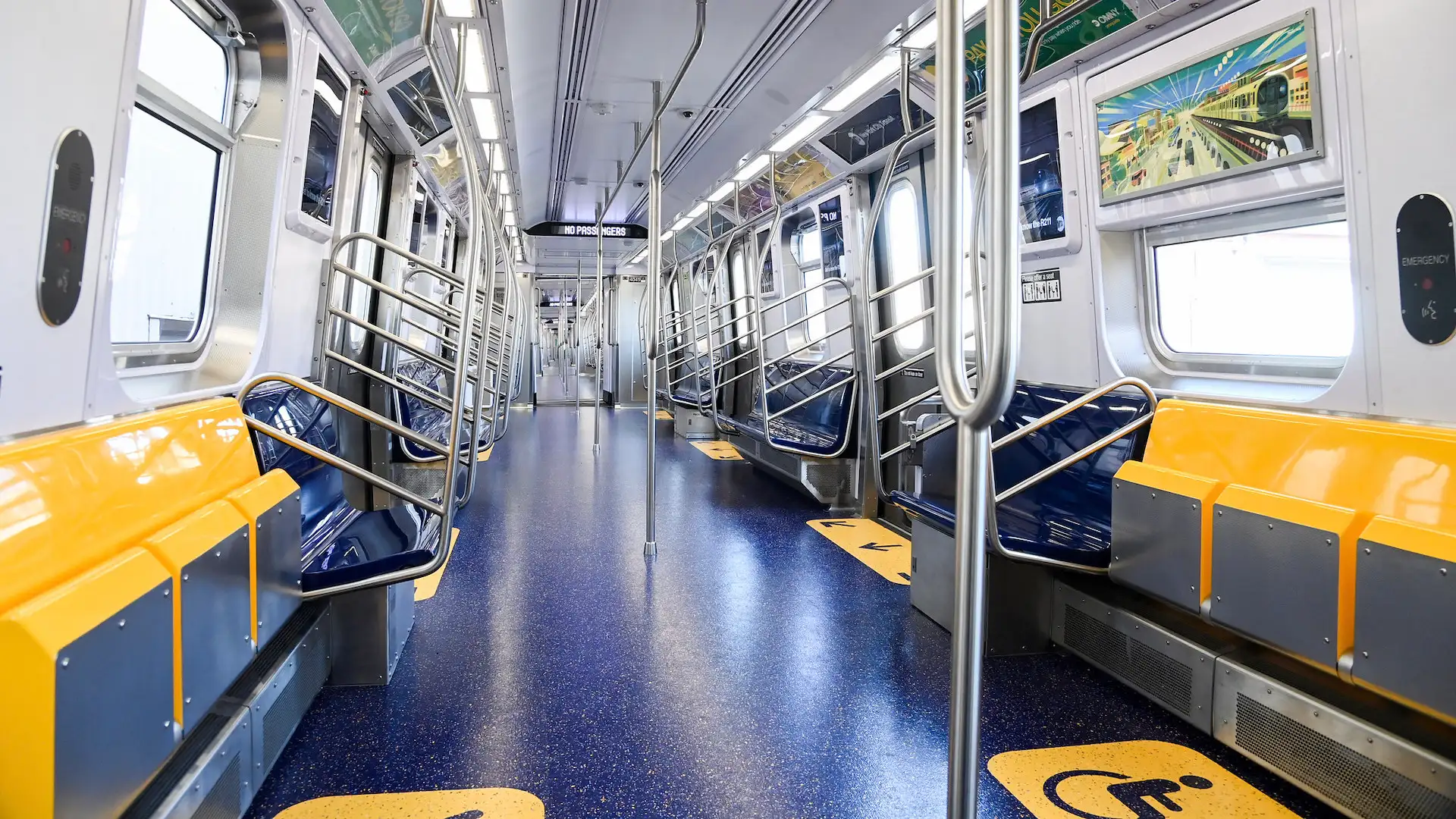 Así serán los nuevos trenes subterráneos de Nueva York: imágenes
