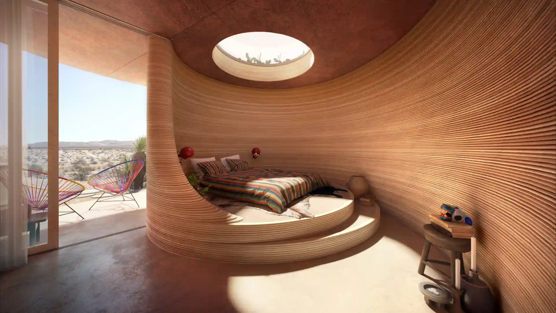 Así será el hotel El Cósmico, el primer campamento 3D