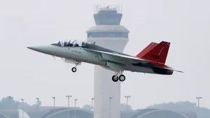 Así es el T-7A Red Hawk, el nuevo avión de Boeing, no para pasajeros: video