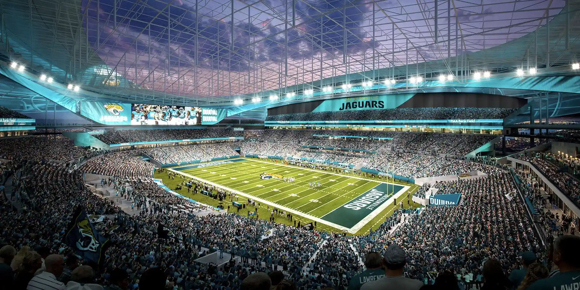 Jacksonville Jaguars: el estadio más moderno de la NFL. Imágenes
