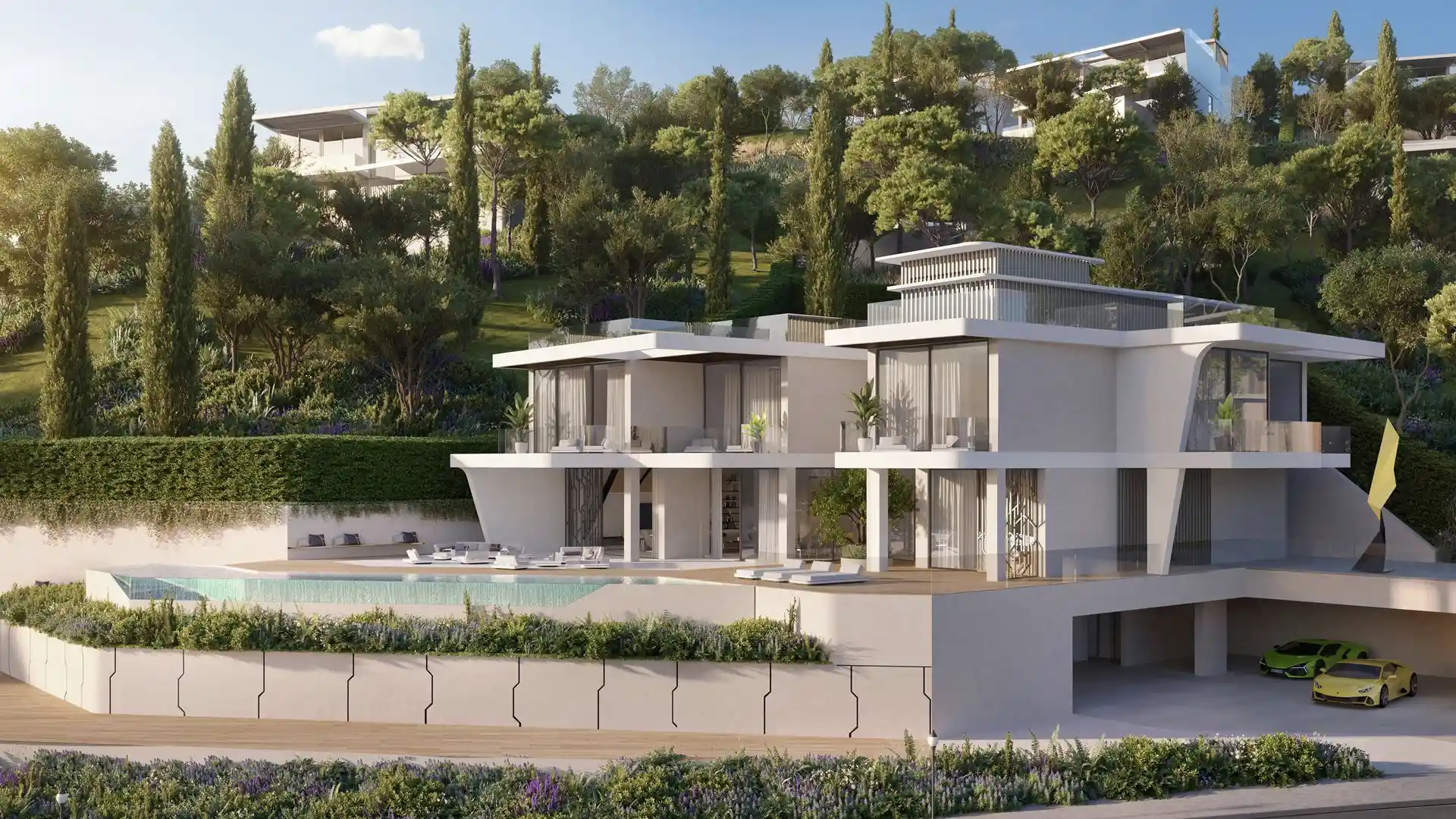 Así serán las mansiones de lujo de Lamborghini en Marbella: Tierra Viva