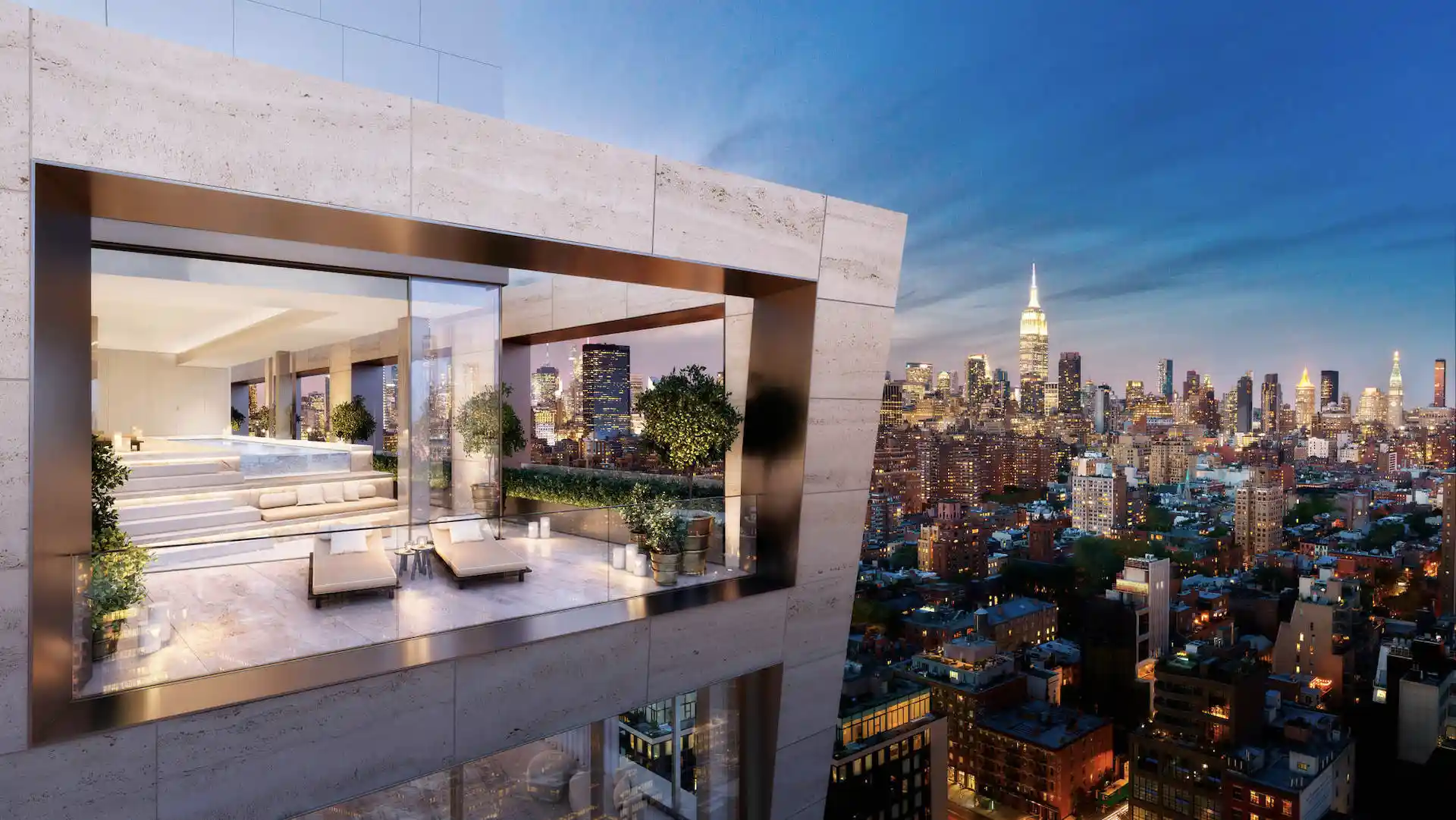 One High Line: nuevos rascacielos inclinados y hotel Faena en Nueva York