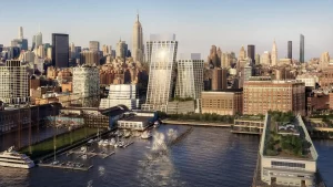 One High Line: los nuevos rascacielos inclinados y hotel Faena en Nueva York