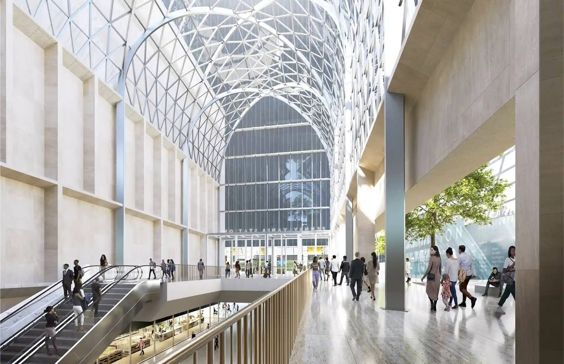 Así será la renovación de Penn Station en Nueva York: imágenes
