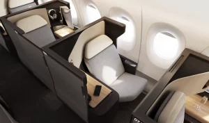 Así son los nuevos asientos de Qantas para sus Airbus A350: imágenes