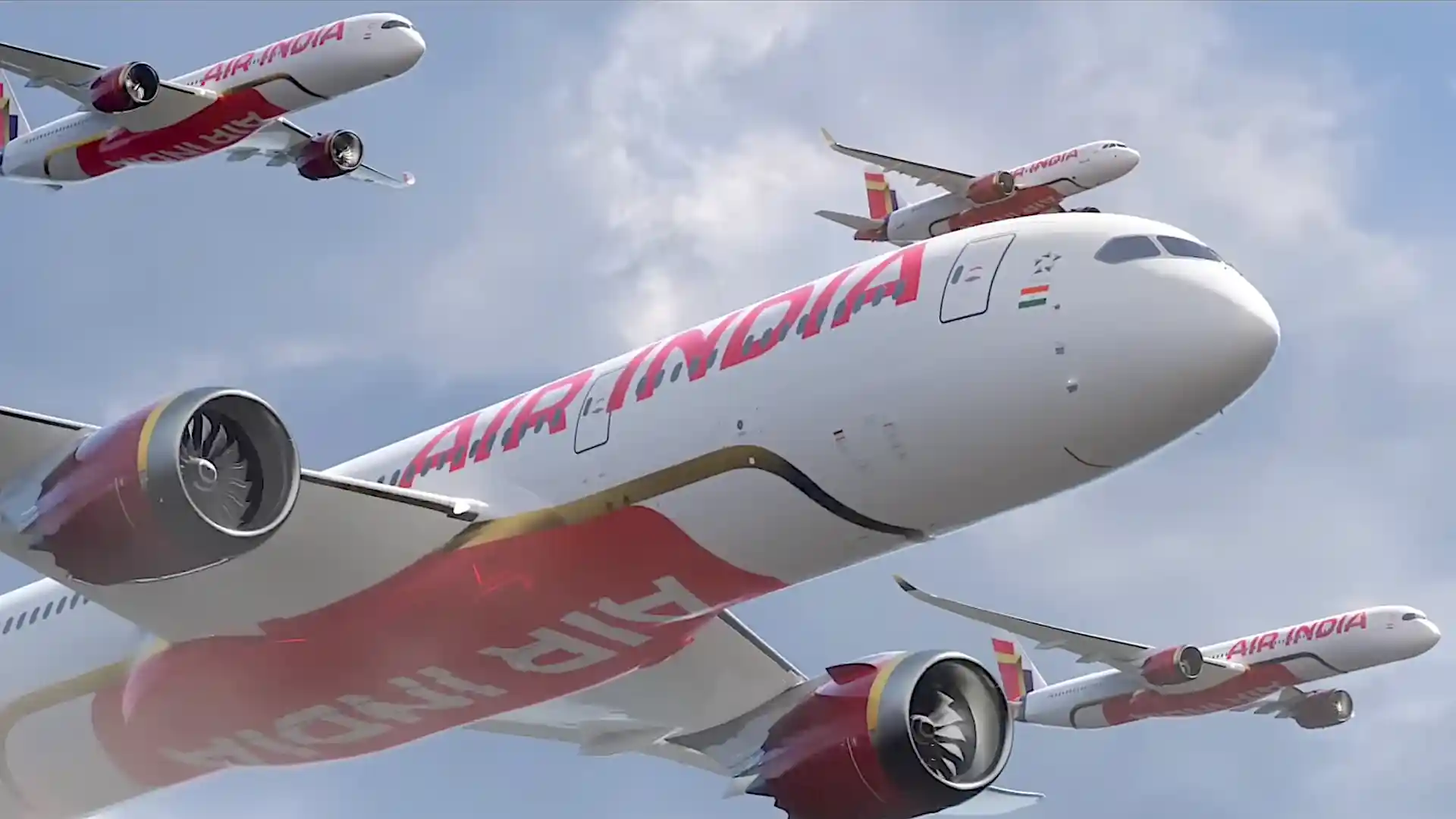 Así son los nuevos aviones de Air India: imágenes y video