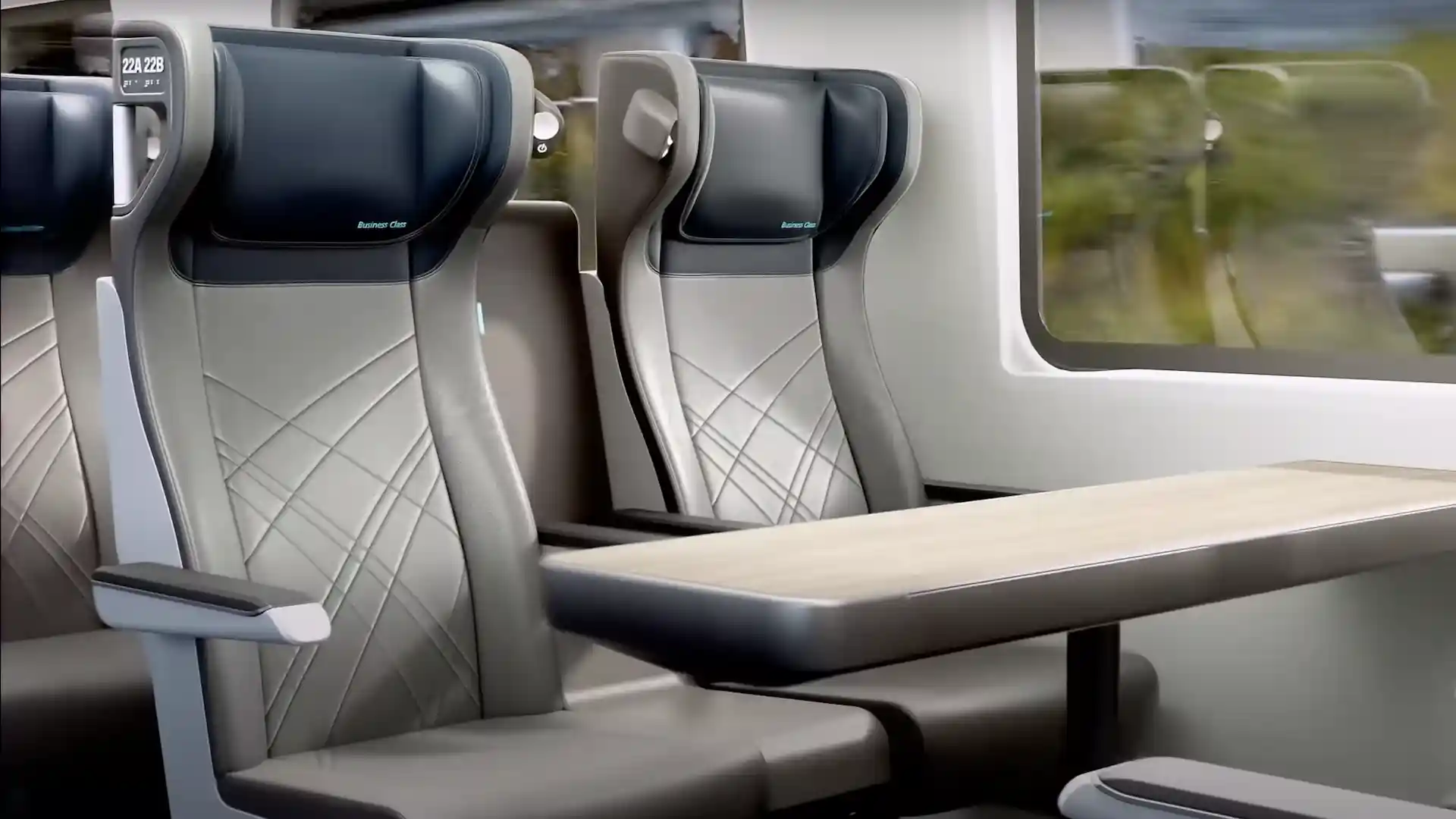 This is how modern Amtrak Airo trains look in pictures