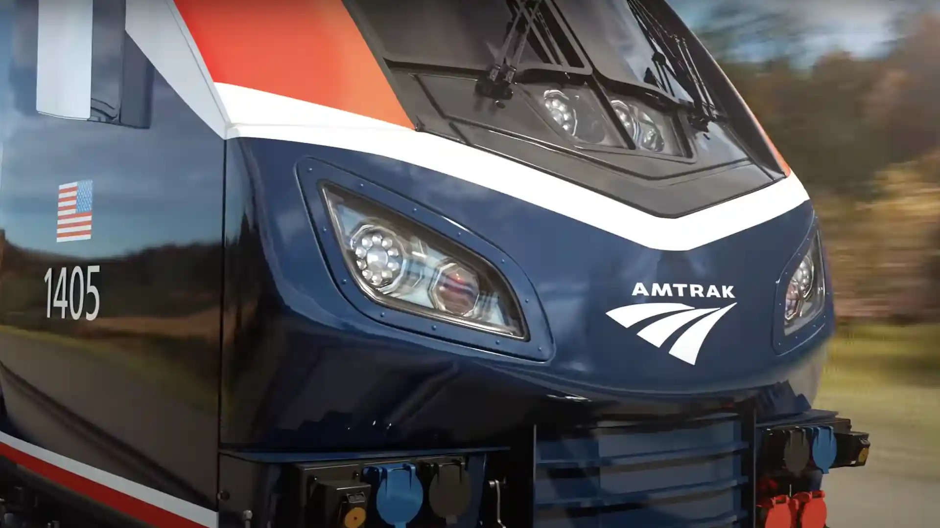 Así son los modernos nuevos trenes Amtrak Airo en imágenes